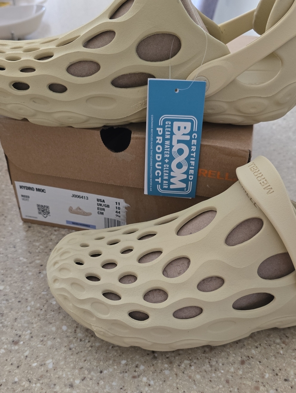 Merrell Mens Hydro Moc in Reed
